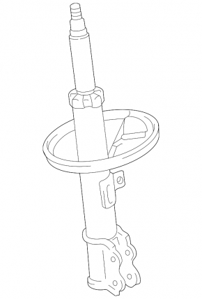 Shock absorber front left Lexus RX300 98-03 TOKICO