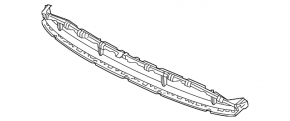 Lower grille of the front bumper of the Audi e-tron 19-25 pre-restyling, S-line