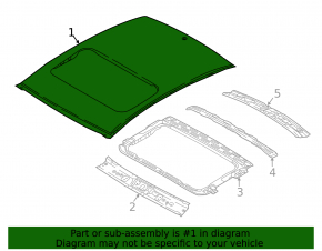 Metal roof Hyundai Elantra 21 - under the hatch