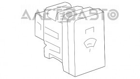 Wiper Zone Heating Button Toyota Highlander 14-19