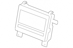 Subaru B10 Tribeca monochrome display monitor