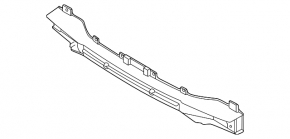 Rear bumper reinforcement Hyundai Elantra 21-23 N Line