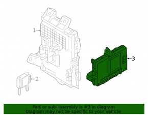 BODY CONTROL MODULE Hyundai Ioniq 17-21 HEV, PHEV
