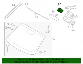 Hyundai Tucson 22-22 lane keeping camera on the windshield
