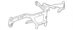 Under-torpedo pipe reinforcement Jaguar F-Pace X761 17-