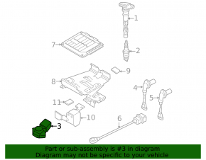 Fuel Pressure Sensor VW CC 08-17