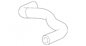 Upper cooling hose for Honda Civic X FC 16-21 1.5T