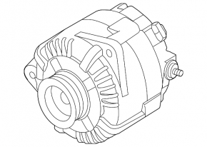 Nissan Versa 1.8 10-12 Alternator Water Damage