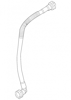 Right lower cooling system hose for Kia EV6 22-24