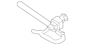 Nissan Ariya 23-25 lower foot trunk opening sensor wire