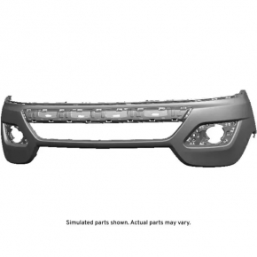 Bare lower front bumper Buick Encore 13-16 without parking sensors