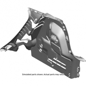 Left arch trim Chevrolet Bolt 17-21