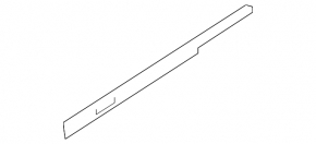 Glass seal inner door rear right BMW 3 G20 19-
