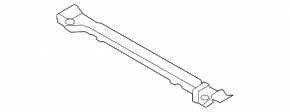 Subaru B10 Tribeca radiator panel lower trim