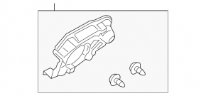 Mitsubishi Outlander 18-22 PHEV Charging Port Housing