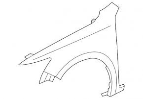 Front left wing Acura ILX 13-18