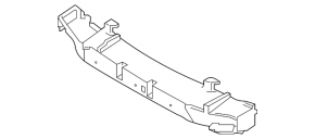 Upper front bumper absorber for Nissan Kicks 2021-2025