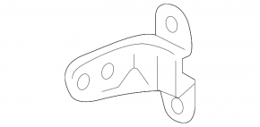Upper front left door hinge Honda HR-V 16-22