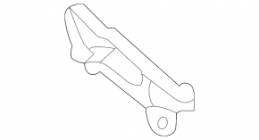Front bumper mount right wing Acura RDX 13-18