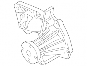 Water pump Ford Escape MK3 13-16 1.6T