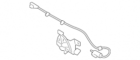 Hyundai Venue 20-25 Hood Lock