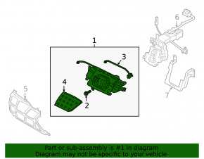Hyundai Kona 19-21 EV Charging Port Assembly