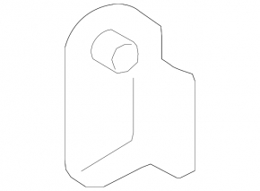 Bonnet opening handle interior Audi A4 B8 08-16 gray, with bracket