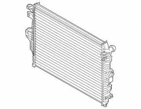 Radiator cooling water Porsche Cayenne 958 11-17 3.6, Hybrid KOYORAD Japan