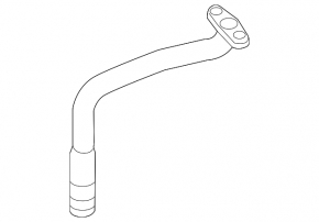 Turbine cooling pipe oil G-class W463 G550 19-24 4.0, return