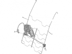 Ford C-max MK2 13-18 driver's seat lumbar support motor