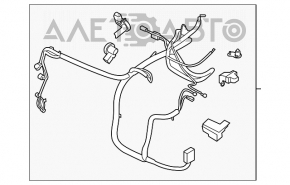 Power cable battery inverter Ford Fusion mk5 13-16 hybrid