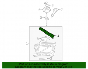 Wheel spanner Ford Fusion mk5 13-20 type 1