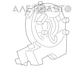 Ford Focus mk3 11-18 steering wheel cable broken chips