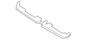 Radiator deflector seal lower Ford Edge 15-18 dorest