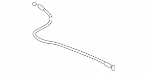 Land Rover Range Rover Velar 18-25 hood release cable short