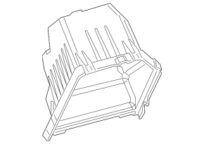Air filter housing Honda CRV 15-16 2.4 upper part