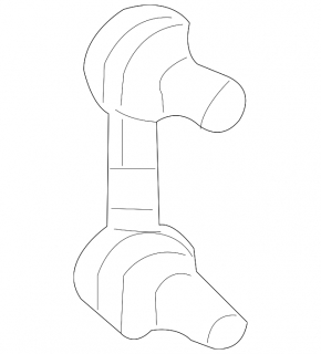 Rear stabilizer link left Subaru Legacy 15-19