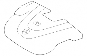 Mercedes X164 GL W164 ML W251 R V8 Engine Cover