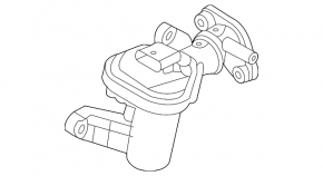 EGR valve Hyundai Accent 18-23 1.6