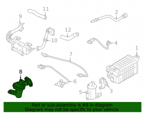 EGR valve Hyundai Accent 18-23 1.6