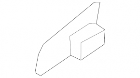 Door handle plug rear left Volvo XC90 16-22