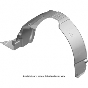 Front right fender liner for Chevrolet Spark 16-22 (plastic)