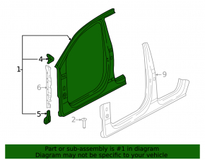 Front right quarter Audi Q7 16-