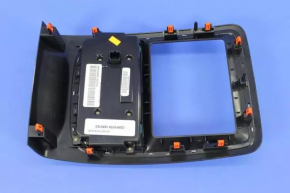 Climate control Dodge Durango 14-15 under a large display, 3 additional buttons