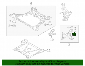 Front right ball joint Kia EV6 22-24