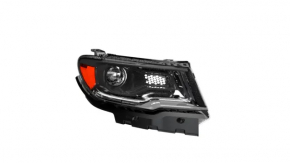 Right front headlight for Jeep Compass 17-19 xenon + LED