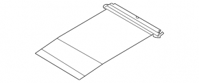 Hyundai Tucson 22-25 gray panoramic sunshade