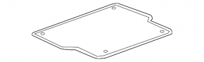 Trunk mat Chevrolet Camaro 16-23 convertible