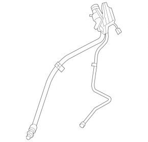 Fuel filler neck Mercedes GLS-class X166 13-16
