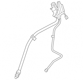 Fuel filler neck Mercedes GLS-class X166 13-16